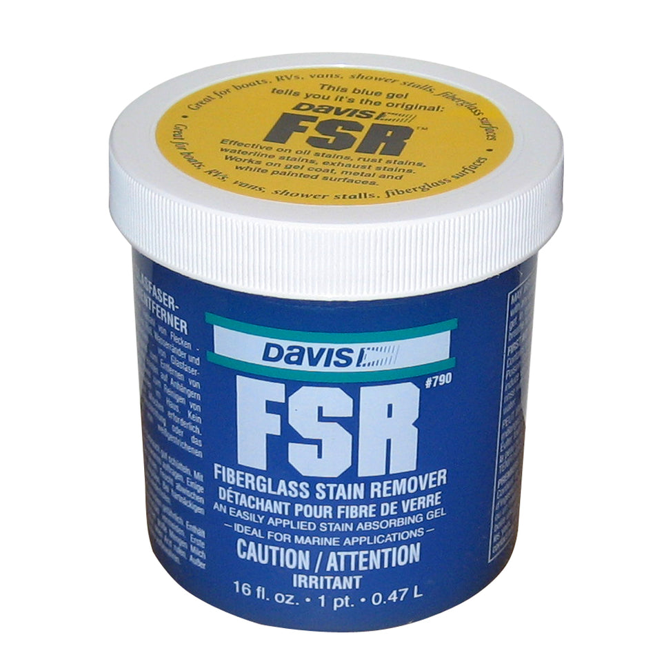 Davis FSR Fiberglass Stain Remover - 16oz 790 — Quality Boat Parts