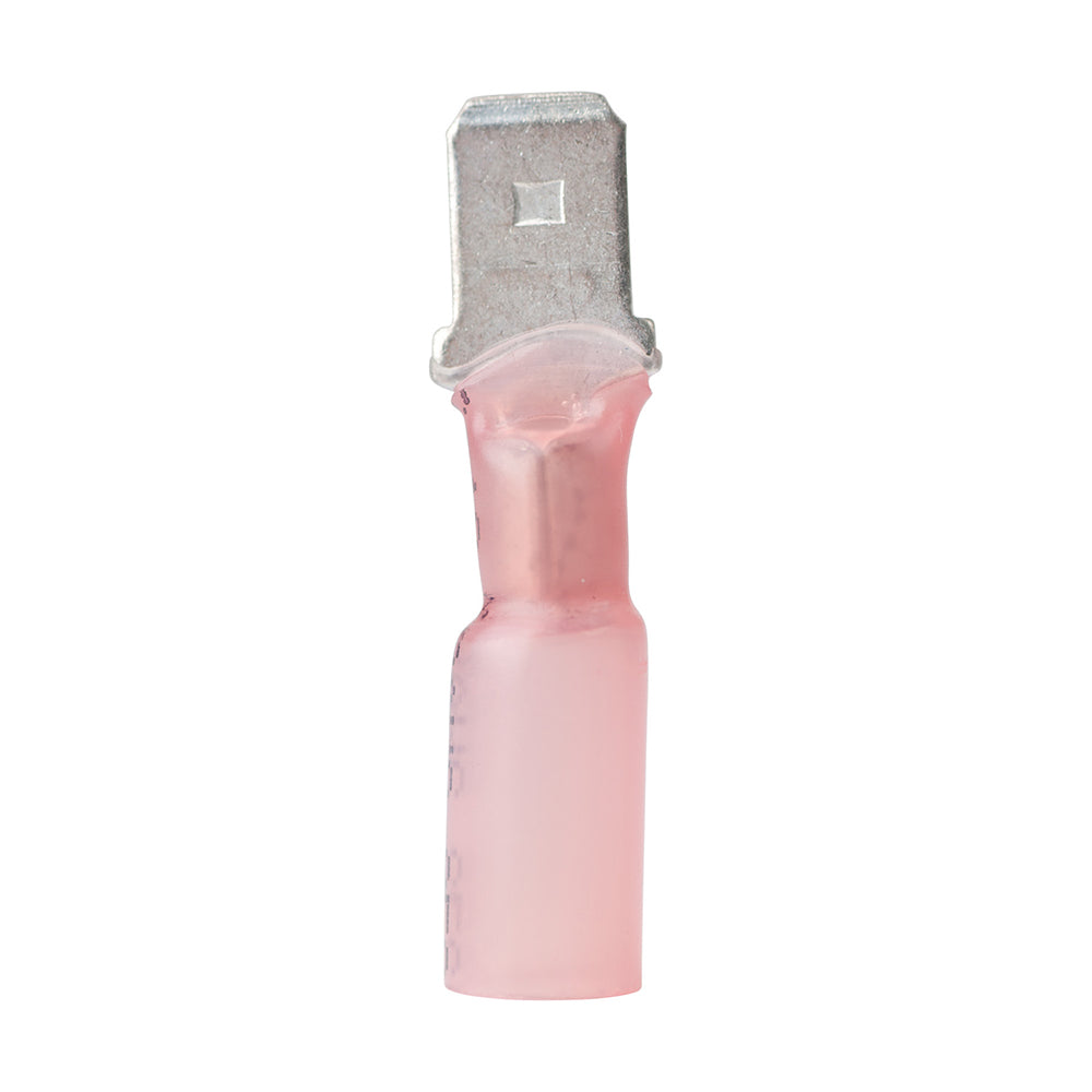 Ancor 22-18 Male Disconnect Heat Shrink Red 25 Pack 316925 — Quality Boat Parts