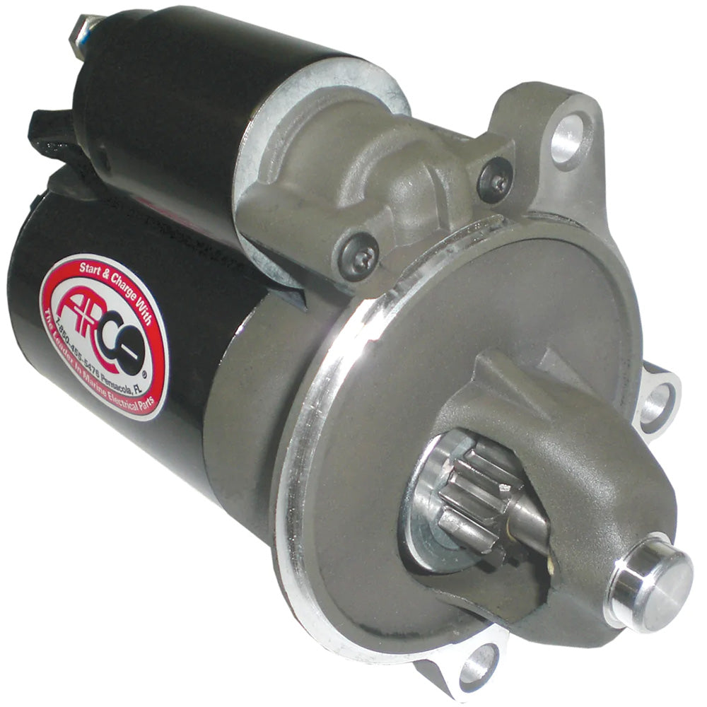 ARCO Marine High-Performance Inboard Starter w/Gear Reduction & Permanent Magnet - Clockwise Rotation (2.3 Fords) 70216 — Quality Boat Parts