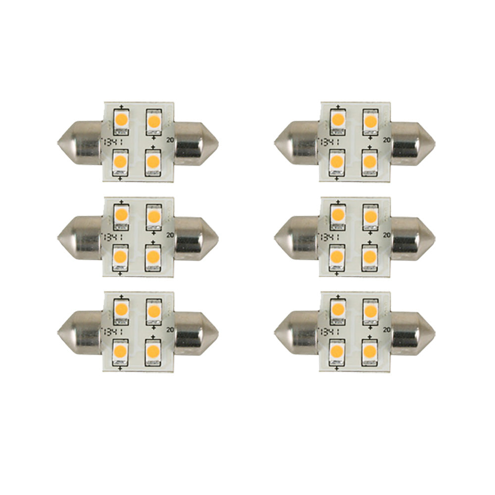Scandvik 41160 Bulb Warm White *6-Pack 41160 — Quality Boat Parts