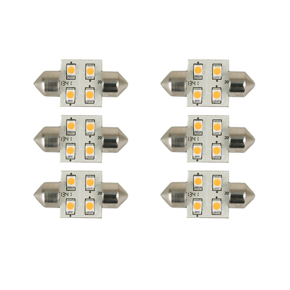 Scandvik 41160 Bulb Warm White *6-Pack 41160 — Quality Boat Parts