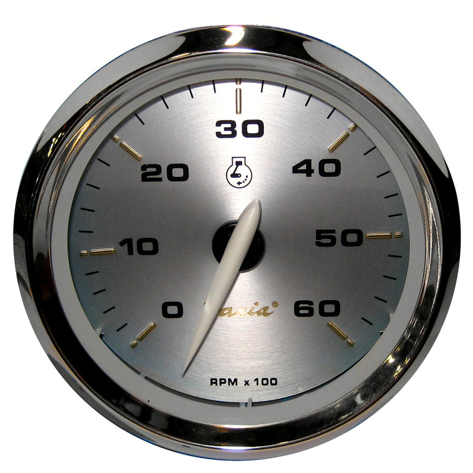 Faria Kronos 4" Tachometer - 6,000 RPM (Gas - Inboard & I/O) 39004 — Quality Boat Parts