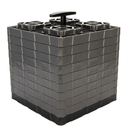 Camco FasTen Leveling Blocks XL w/T-Handle - 2x2 - Grey *10-Pack 44527 — Quality Boat Parts