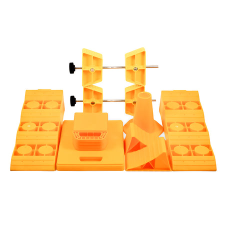 Camco RV Stabilization Kit w/Duffle Deluxe *14-Piece Kit 44550 — Quality Boat Parts