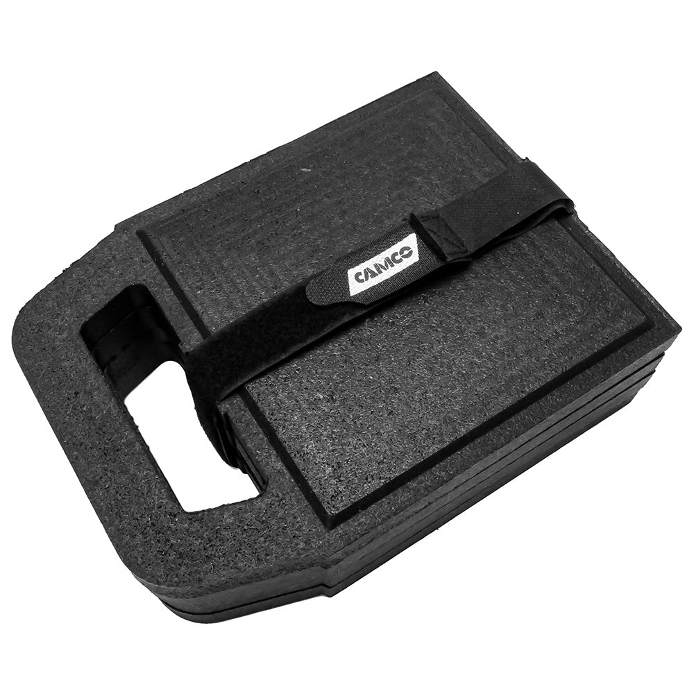 Camco Stabilizer Jack Pads - Rubber - 6.2" x 6.2" *4-Pack 44591 — Quality Boat Parts