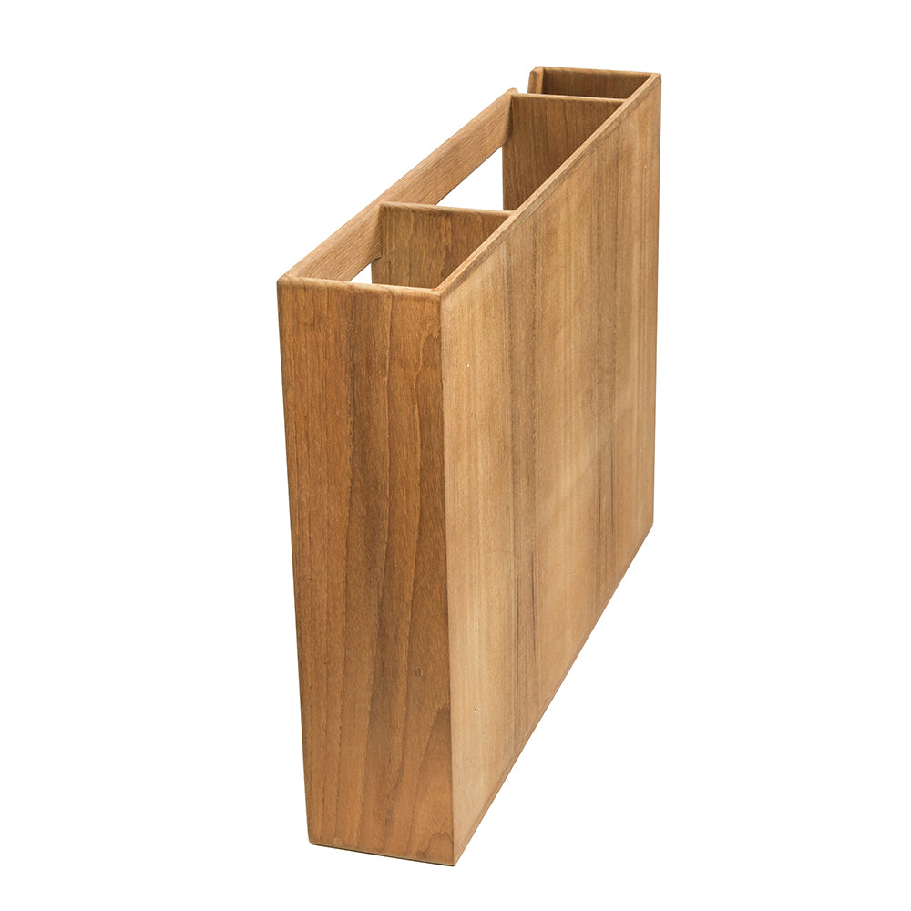 Whitecap Teak Dish/Cup/Paper Towel Rack 62402 — Quality Boat Parts