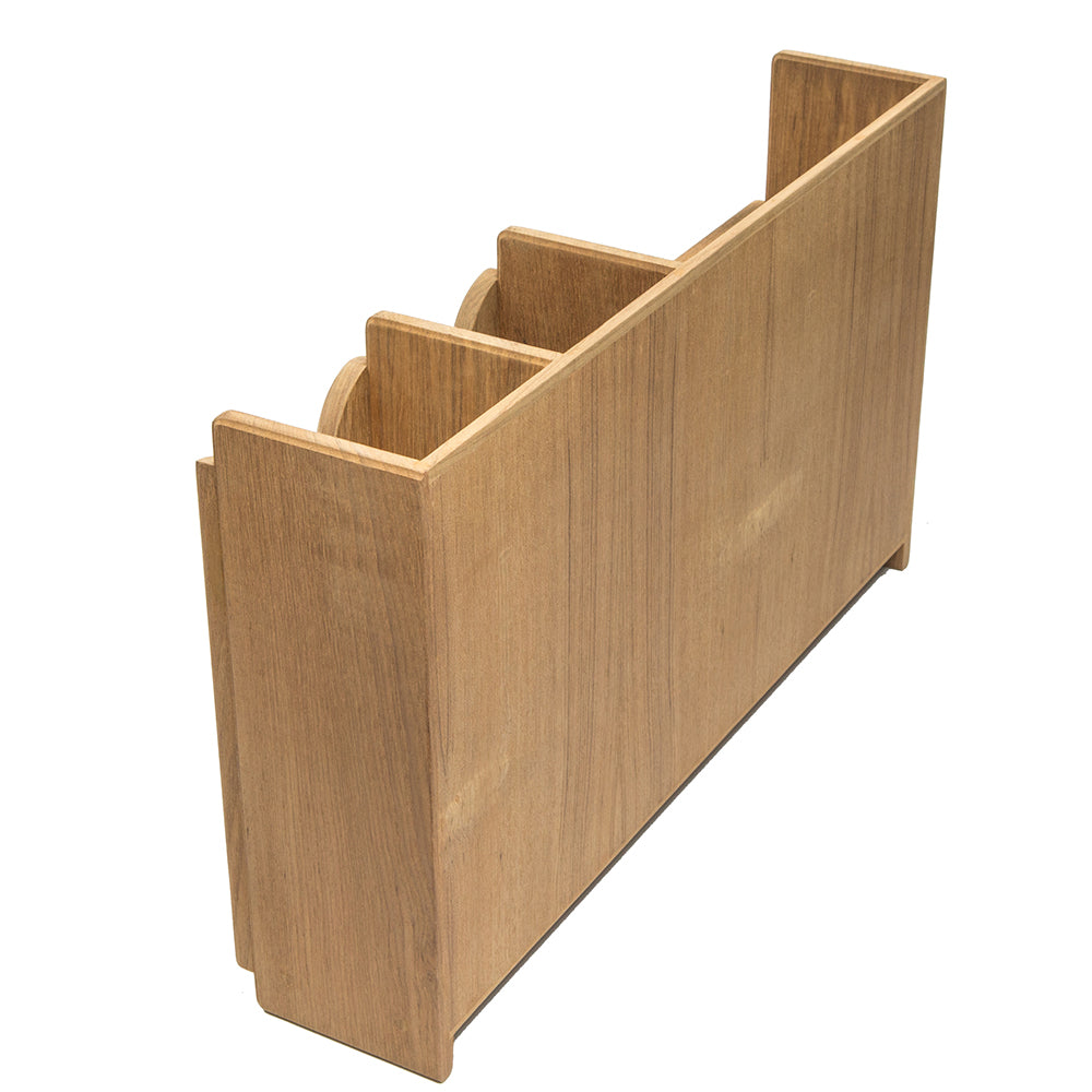 Whitecap Teak Dish/Cup Holder 62406 — Quality Boat Parts