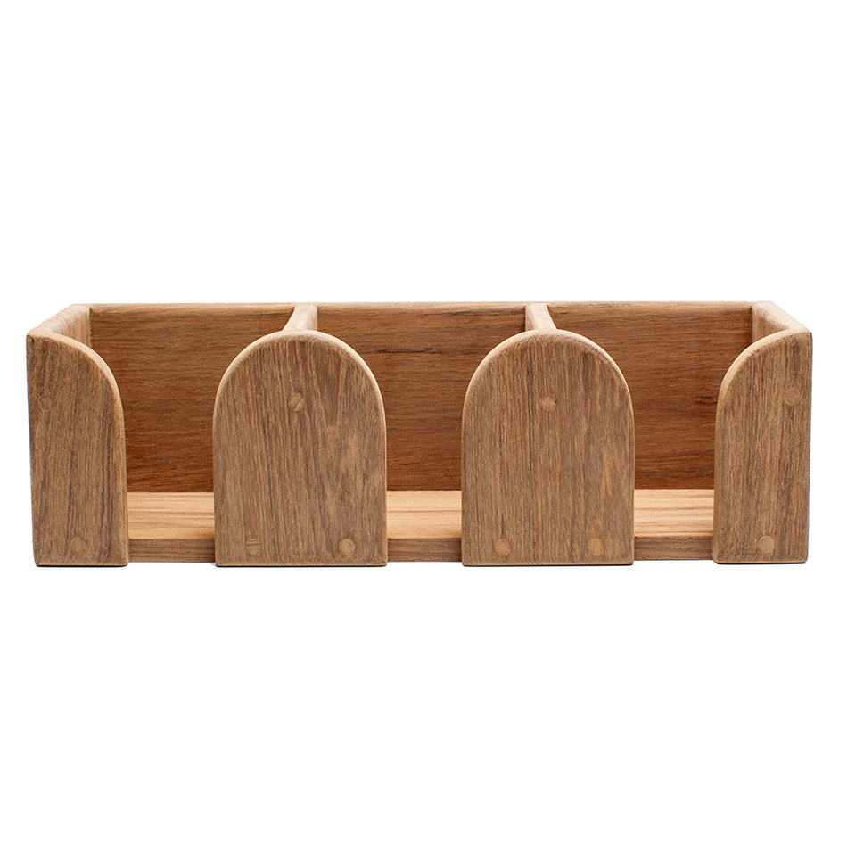 Whitecap Teak Three Mug Rack 62410 — Quality Boat Parts