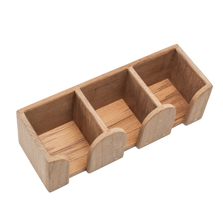 Whitecap Teak Three Mug Rack 62410 — Quality Boat Parts