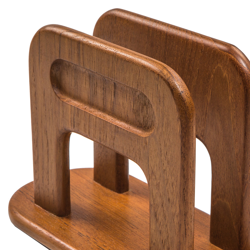 Whitecap Teak Traditional Napkin Holder 62432 — Quality Boat Parts