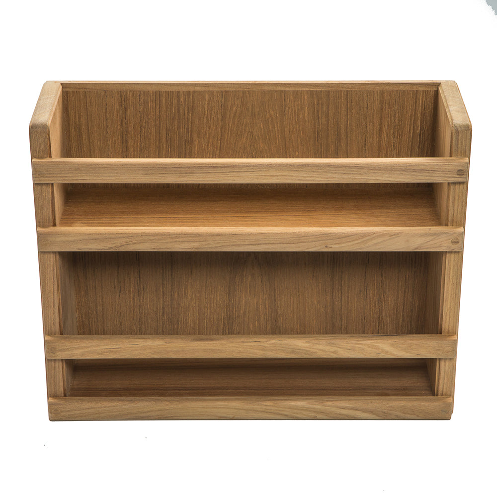 Whitecap Teak Two-Tier Spice Rack 62440 — Quality Boat Parts