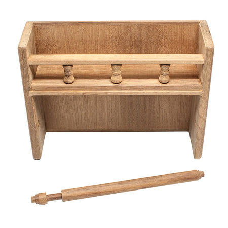 Whitecap Teak Paper Towel Holder w/Spice Rack 62446 — Quality Boat Parts