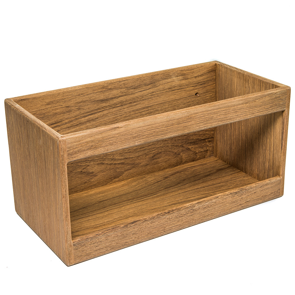 Whitecap Teak Hardcover Book Rack 62512 — Quality Boat Parts