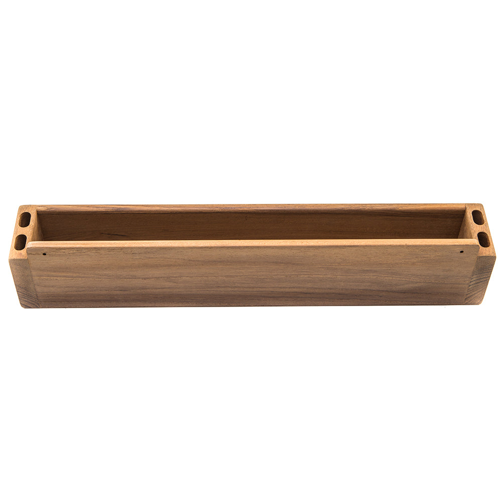 Whitecap Teak Navigation Tray 62530 — Quality Boat Parts