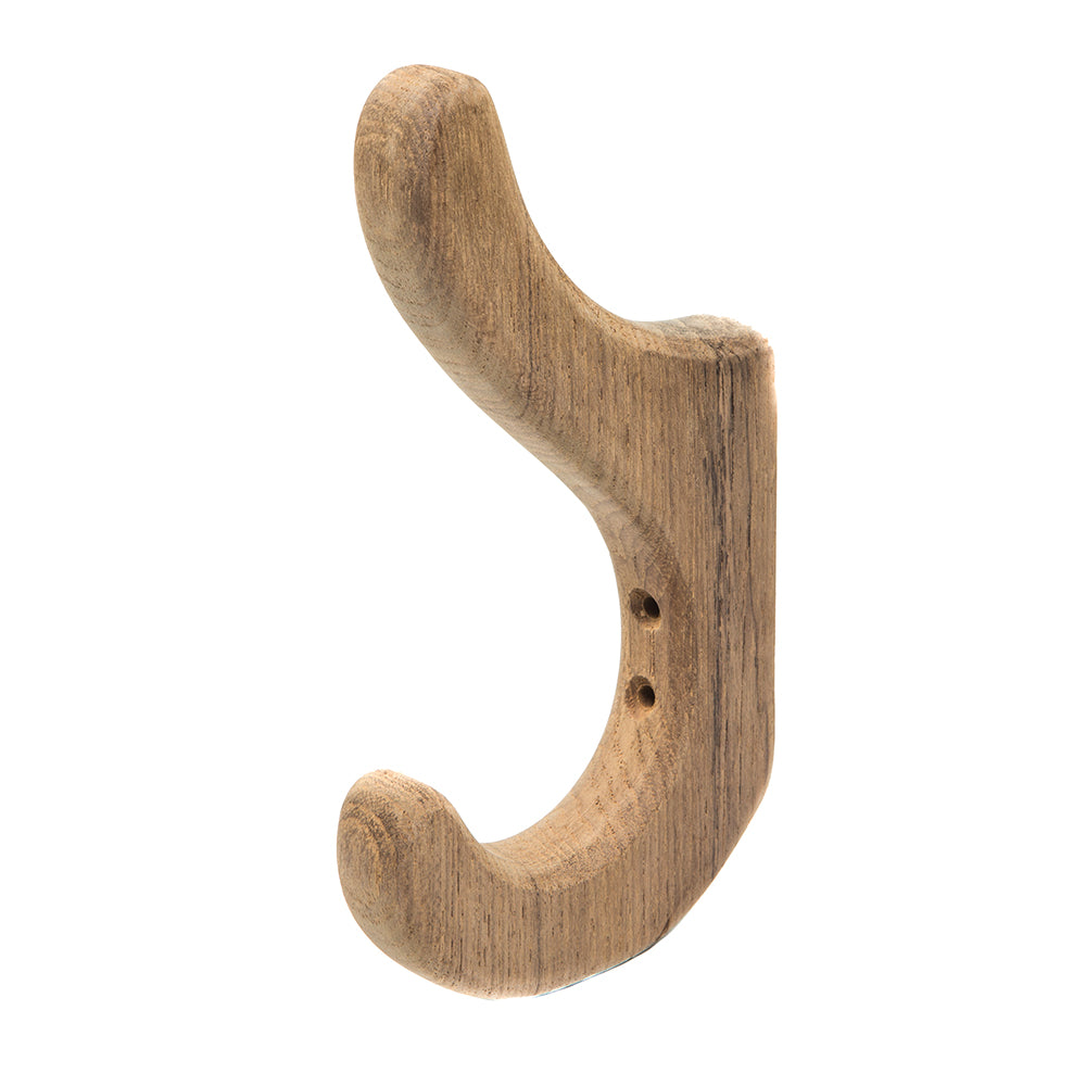Whitecap Teak Utility Hook 62560 — Quality Boat Parts