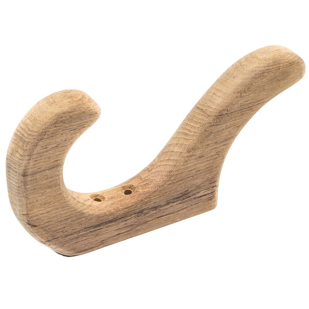 Whitecap Teak Utility Hook 62560 — Quality Boat Parts