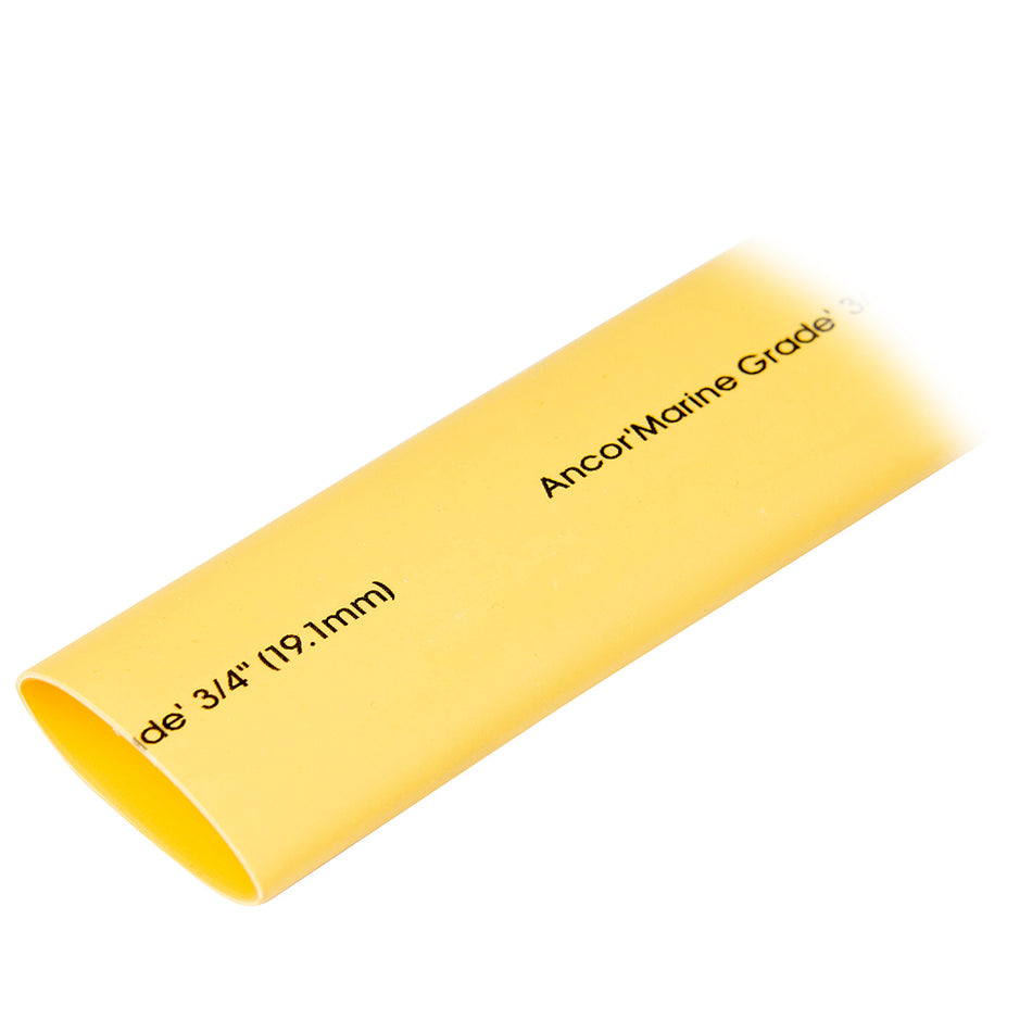 Ancor 3/4" x 48" Yellow Heat Shrink Tubing 306948 — Quality Boat Parts