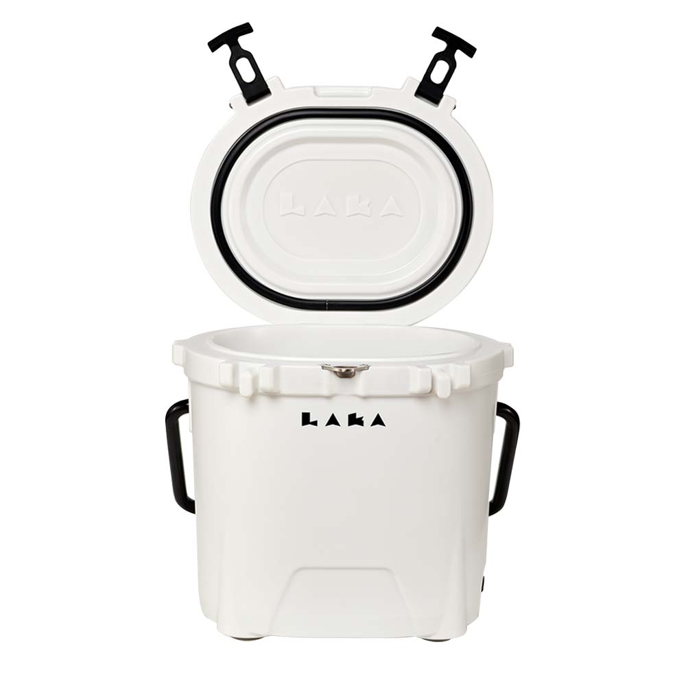 LAKA Coolers 20 Qt Cooler - White 1010 — Quality Boat Parts