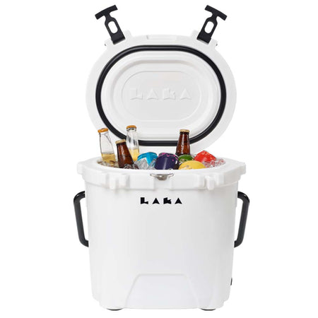 LAKA Coolers 20 Qt Cooler - White 1010 — Quality Boat Parts