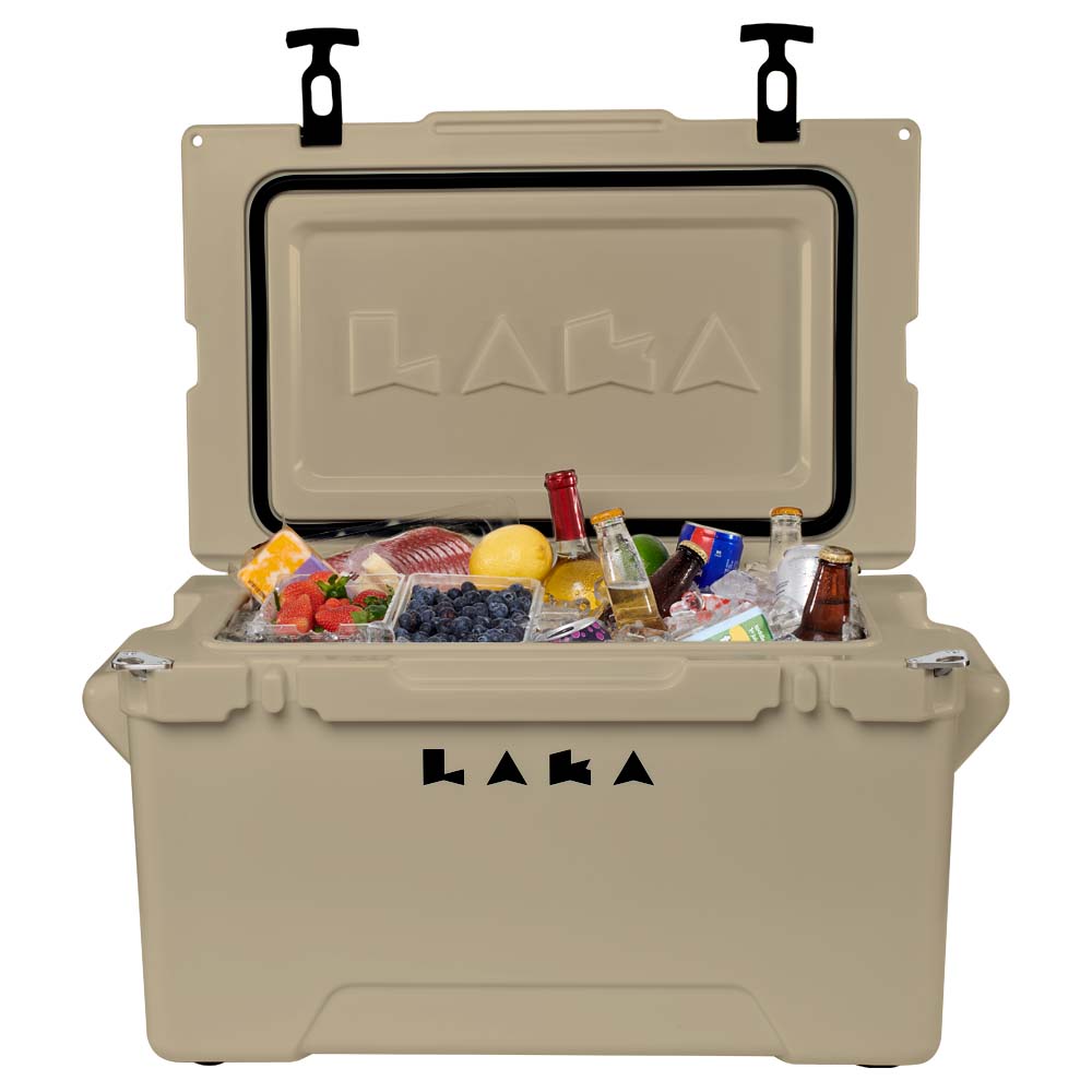 LAKA Coolers 45 Qt Cooler - Tan 1014 — Quality Boat Parts
