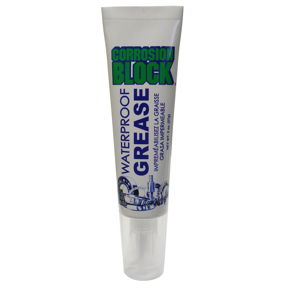 Corrosion Block High Performance Waterproof Grease - 2oz Tube - Non-Hazmat, Non-Flammable & Non-Toxic 25002 — Quality Boat Parts