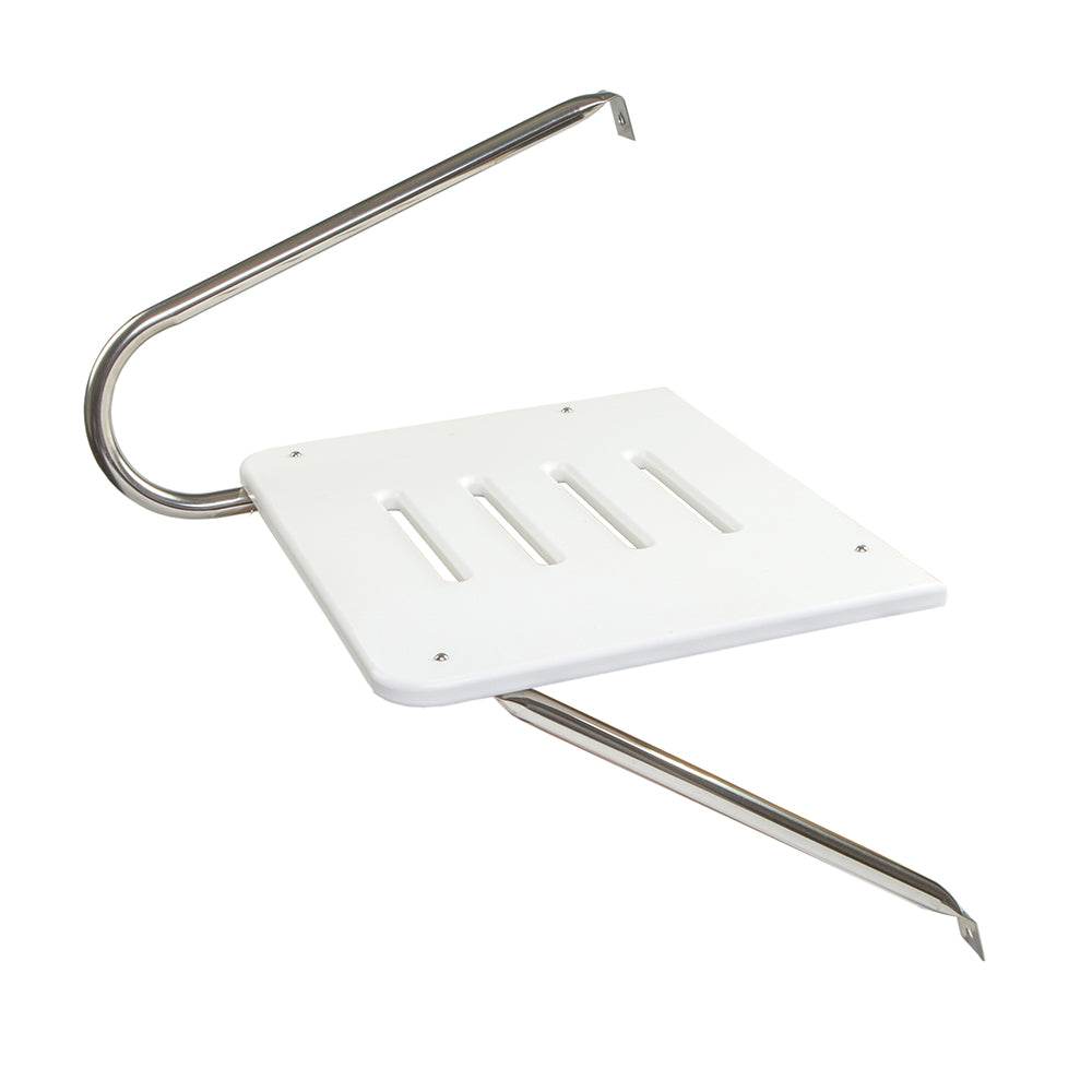 Whitecap White Poly Swim Platform f/Outboard Motors 67900 — Quality Boat Parts