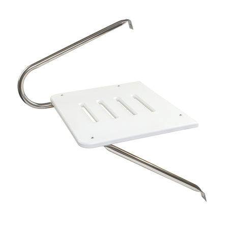 Whitecap White Poly Swim Platform f/Outboard Motors 67900 — Quality Boat Parts