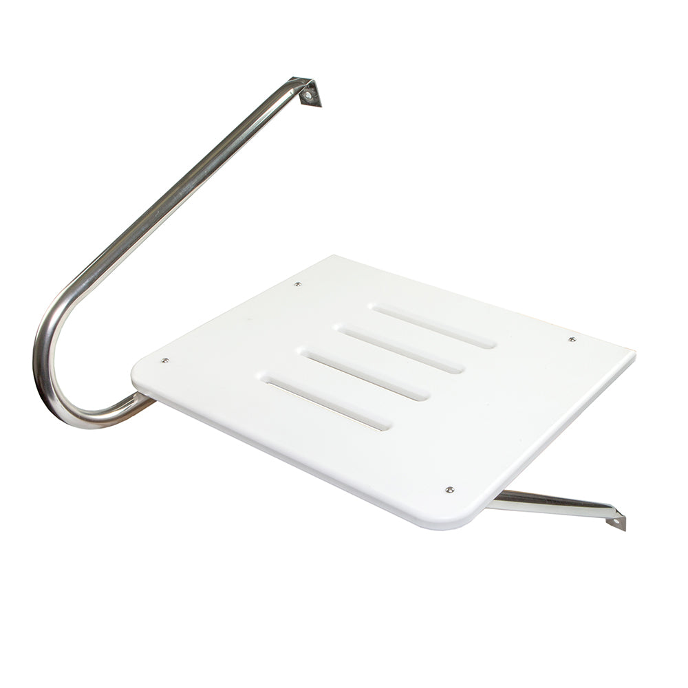 Whitecap White Poly Swim Platform f/Outboard Motors 67900 — Quality Boat Parts