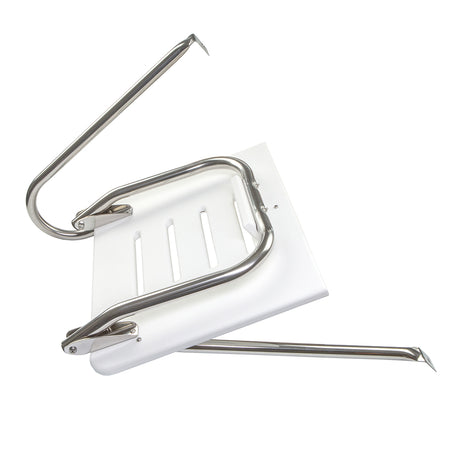 Whitecap White Poly Swim Platform w/Ladder f/Outboard Motors 67902 — Quality Boat Parts
