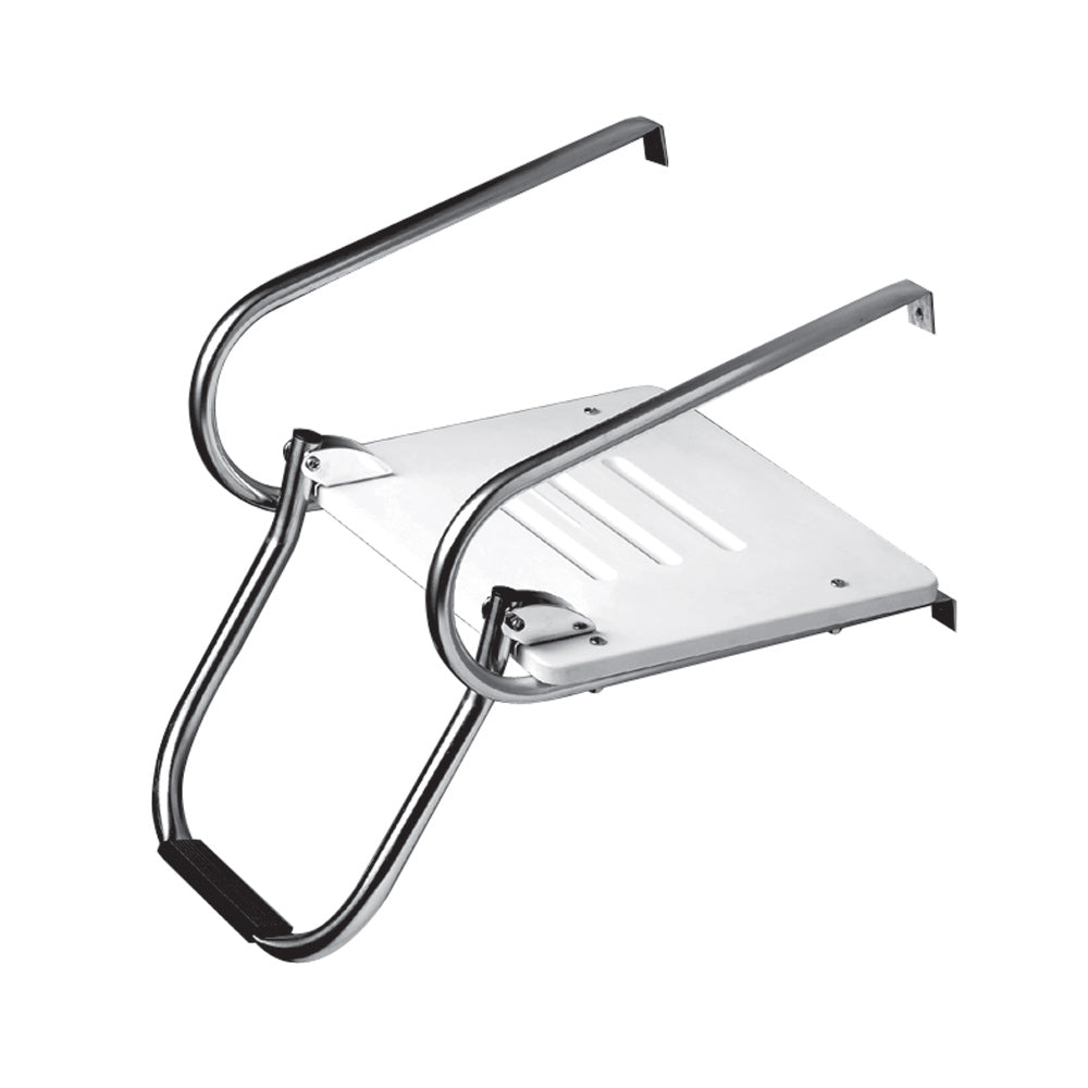 Whitecap White Poly Swim Platform w/Ladder f/Inboard/Outboard Motors 67903 — Quality Boat Parts