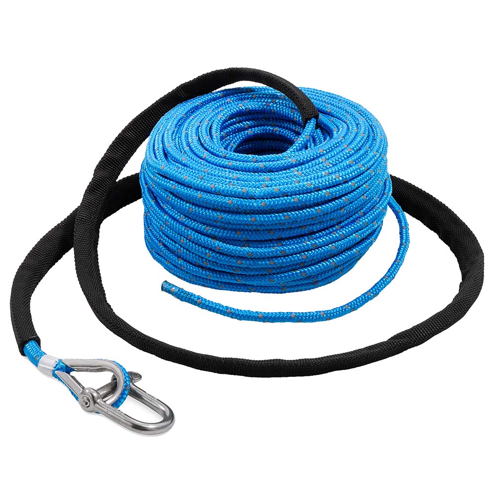 TRAC Outdoors Anchor Rope - 3/16" x 100' w/SS Shackle 69080 — Quality Boat Parts
