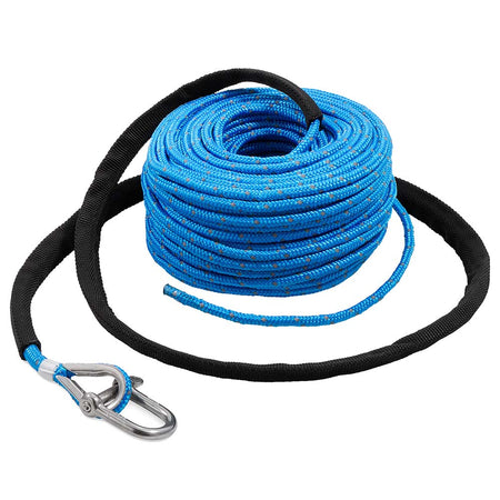 TRAC Outdoors Anchor Rope - 3/16" x 100' w/SS Shackle 69080 — Quality Boat Parts