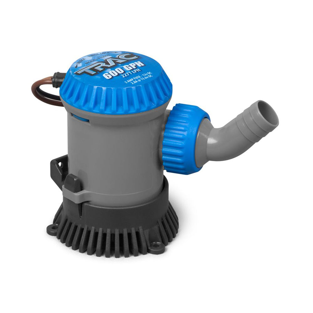 TRAC Outdoors Bilge Pump - 600 GPH - Non-Automatic 69300 — Quality Boat Parts