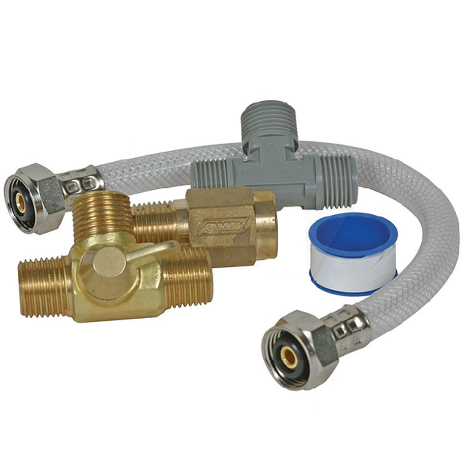 Camco Quick Turn Permanent Waterheater Bypass Kit 35983 — Quality Boat Parts