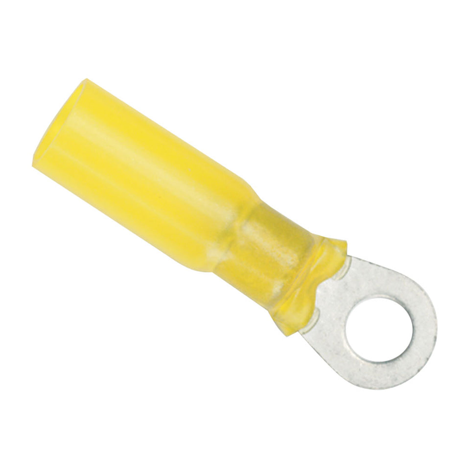 Ancor 12-10 #10 Ring Terminal Heat Shrink Yellow 100 Pack 312399 — Quality Boat Parts