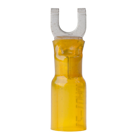Ancor 12-10 #8 Spade Heat Shrink Yellow 25 Pack 315225 — Quality Boat Parts