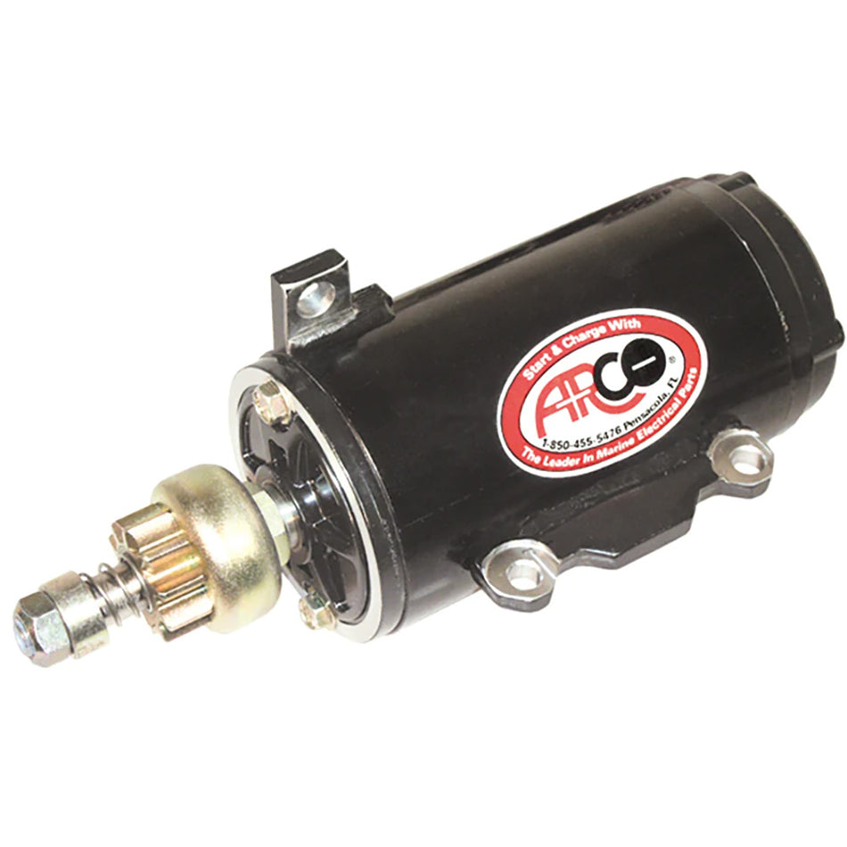 ARCO Marine Johnson/Evinrude Outboard Starter - Small 10 Tooth 5372 — Quality Boat Parts