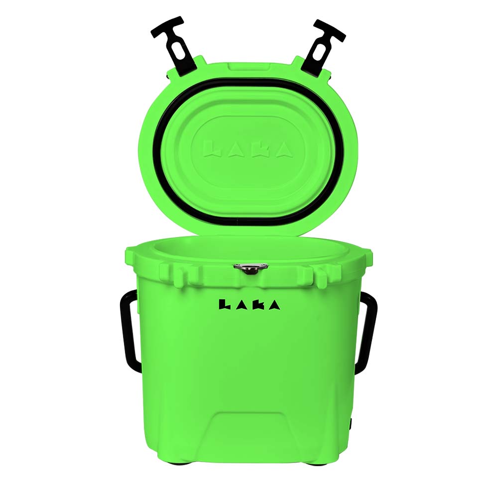 LAKA Coolers 20 Qt Cooler - Lime Green 1055 — Quality Boat Parts