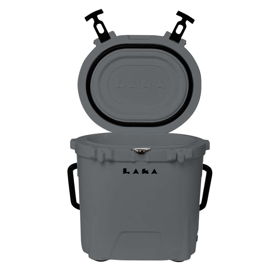 LAKA Coolers 20 Qt Cooler - Grey 1061 — Quality Boat Parts