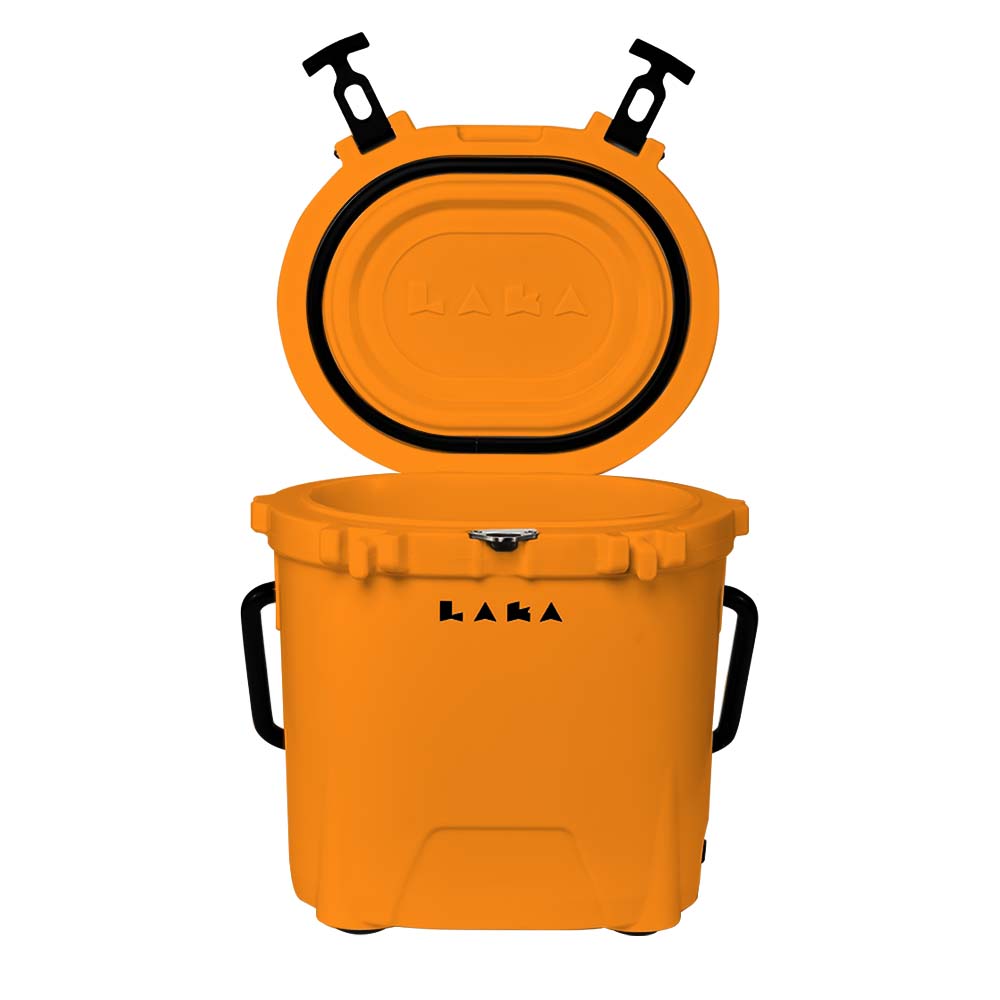 LAKA Coolers 20 Qt Cooler - Orange 1065 — Quality Boat Parts