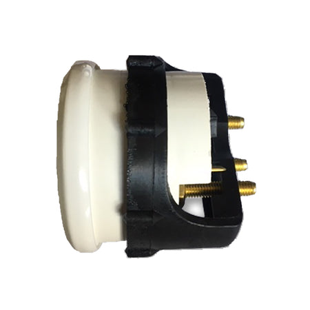 Faria Dress White 2" Cylinder Head Temperature Gauge (60 - 220° F) 13113 — Quality Boat Parts