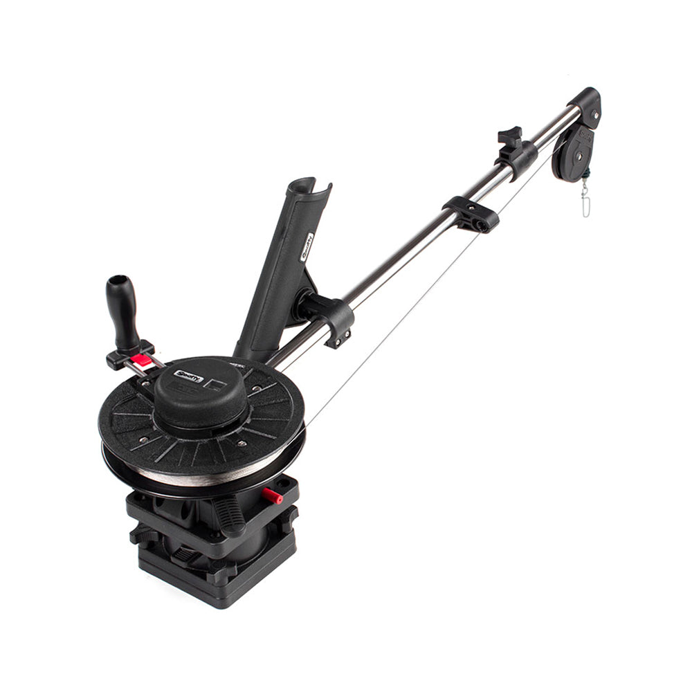 Scotty 1091 Telescoping 60" Longarm Combo Manual Downrigger w/ Swivel Base 1091 — Quality Boat Parts