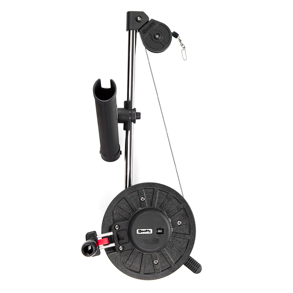 Scotty 1091 Telescoping 60" Longarm Combo Manual Downrigger w/ Swivel Base 1091 — Quality Boat Parts