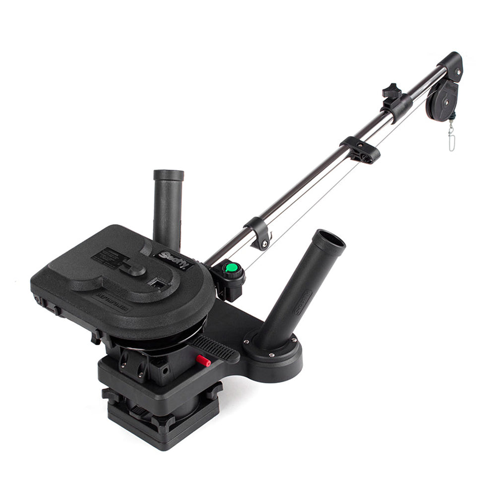 Scotty 1116 Propack 60" Telescoping Electric Downrigger w/ Dual Rod Holders and Swivel Base 1116 — Quality Boat Parts