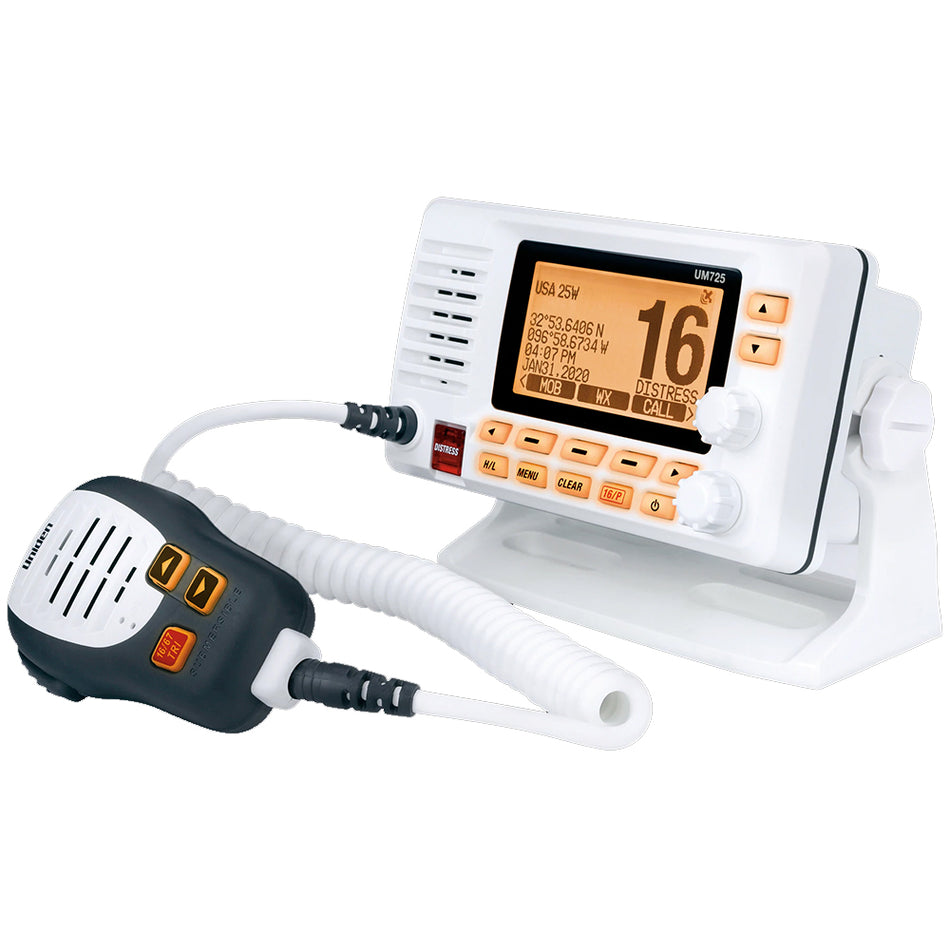 Uniden UM725G White VHF UM725G — Quality Boat Parts