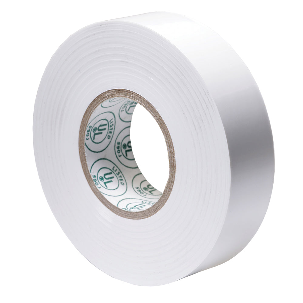 Ancor Premium Electrical Tape - 3/4" x 66' - White 337066 — Quality Boat Parts