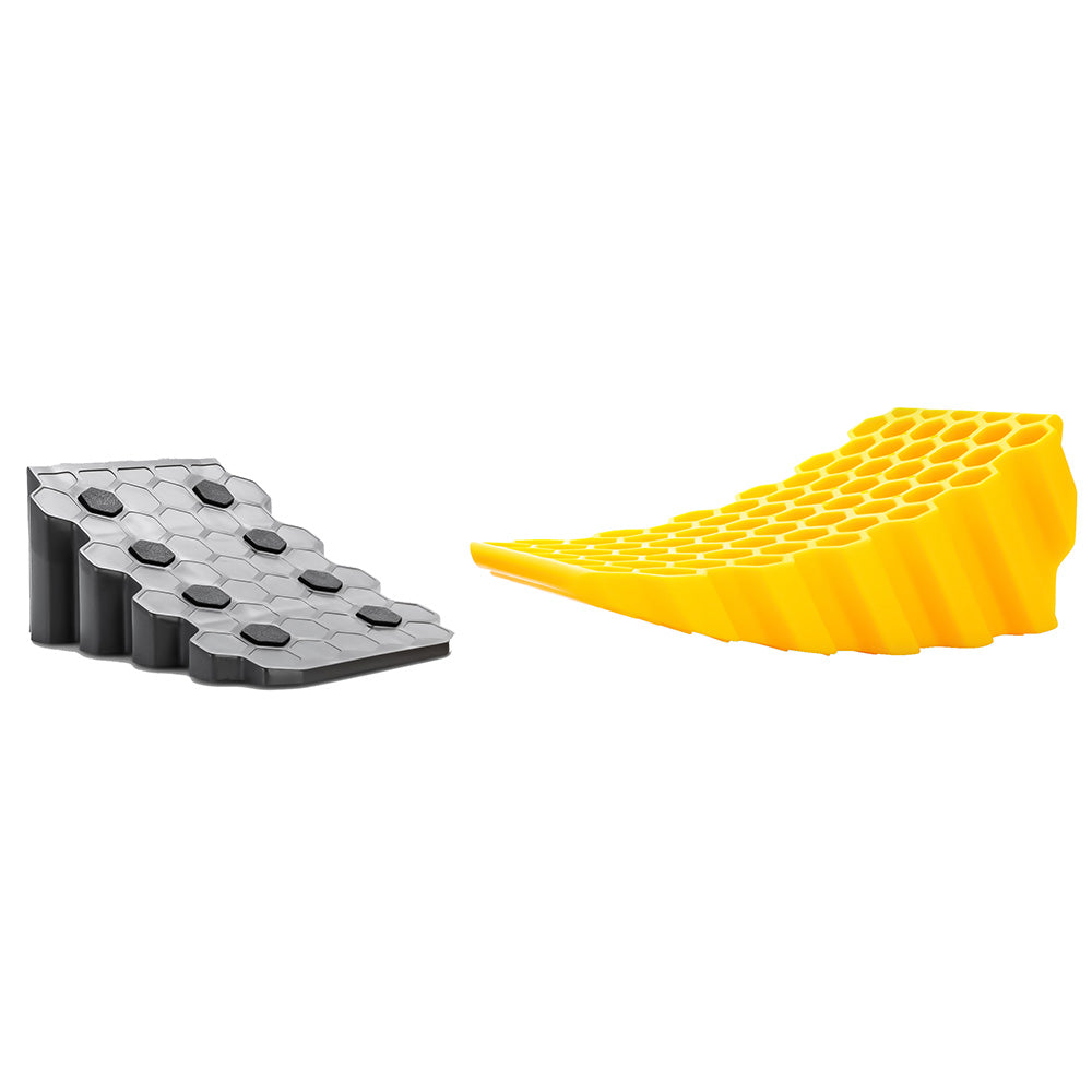 Camco Curved Leveler & Wheel Chock 44423 — Quality Boat Parts