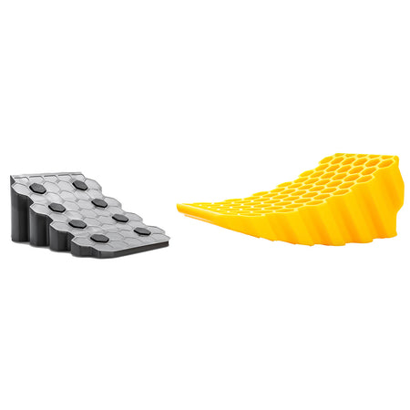 Camco Curved Leveler & Wheel Chock 44423 — Quality Boat Parts