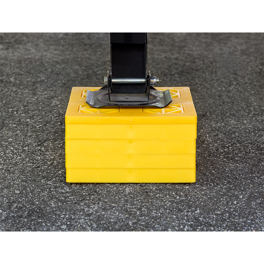 Camco FasTen Leveling Blocks w/T-Handle - 2x2 - Yellow *10-Pack 44512 — Quality Boat Parts