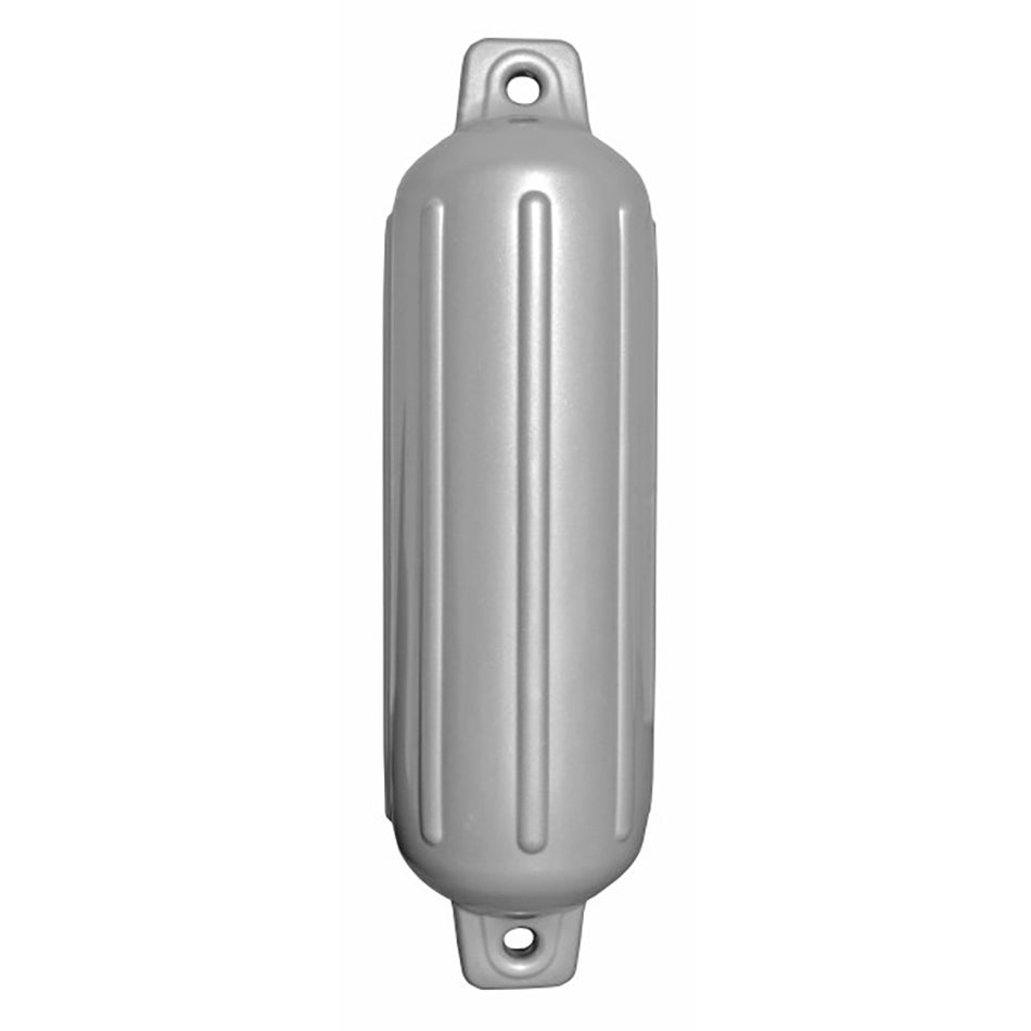 Taylor Made Storm Gard™ 5.5" x 20" Inflatable Vinyl Fender - Silver Mist 252047 — Quality Boat Parts